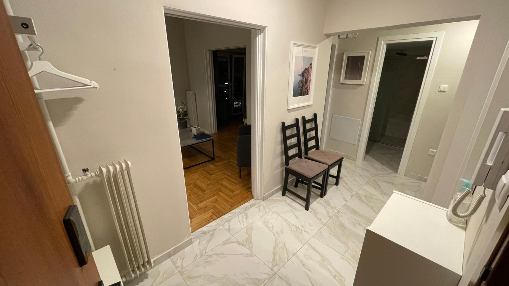 4 Newly Renovated Charming Apartments Steps From Panormou Metro Station Atene Esterno foto