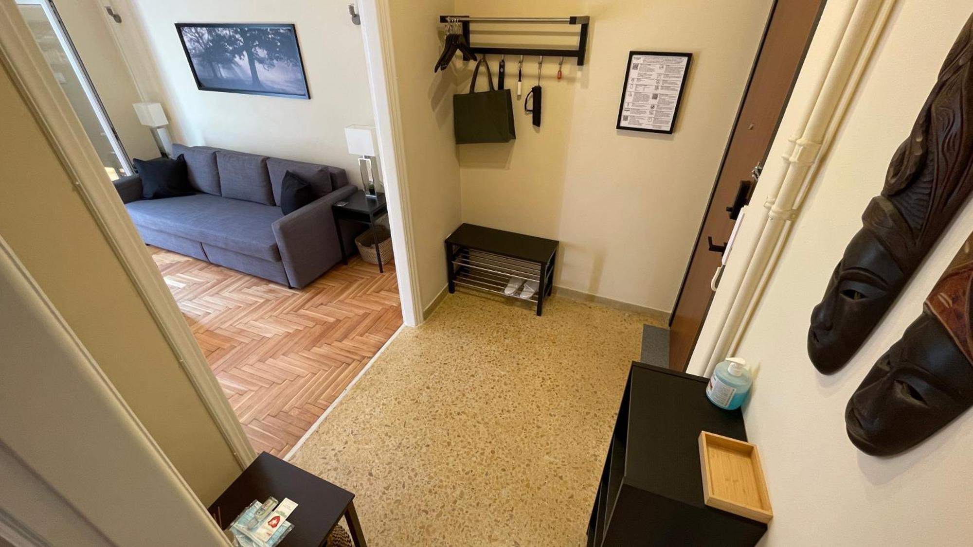 4 Newly Renovated Charming Apartments Steps From Panormou Metro Station Atene Camera foto